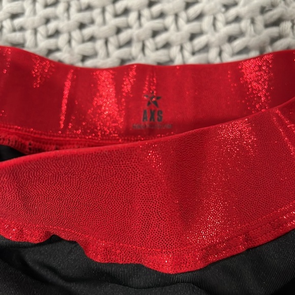 Rebel AXS Black and Red Skirt - Picture 3 of 4